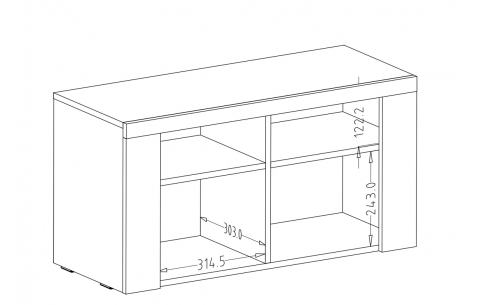 Batų dėžė LARONA 11217