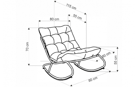 Fotelis TGT 11666