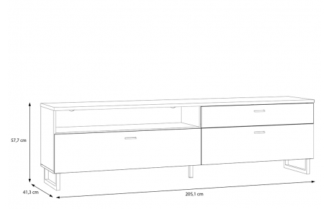 TV ir audio spintelė DLK 13998