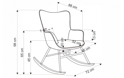 Fotelis MBL 14574