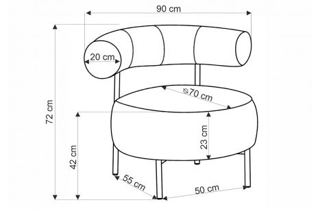 Fotelis RHZ 14637
