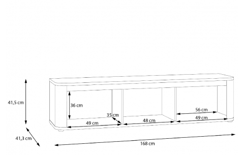 TV ir audio spintelė TBR 14779