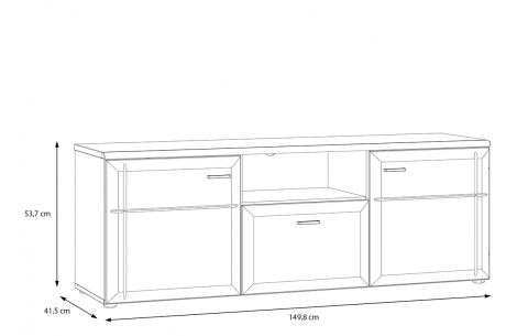 TV ir audio spintelė RKN 15486
