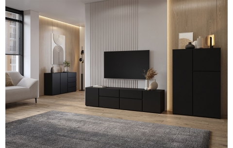 TV ir audio spintelė ASYMETRIC 15685