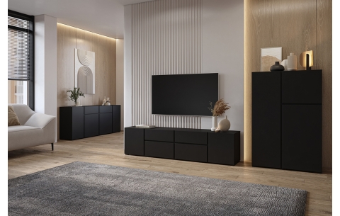 TV ir audio spintelė ASYMETRIC 15685