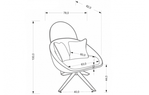 Fotelis RMR 15958