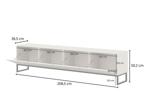 TV ir audio spintelė LOFT 16605
