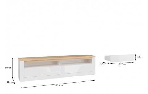 TV ir audio spintelė KDR 16904